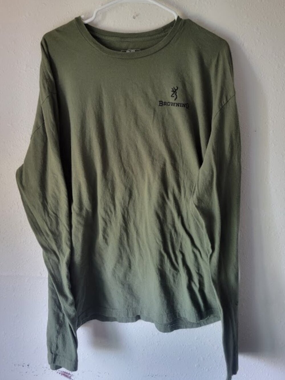 Browning Hunter Green Long Sleeve Graphic T-Shirt Men's XXL
